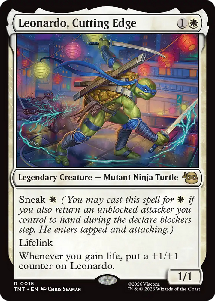 Leonardo, Cutting Edge [Teenage Mutant Ninja Turtles]