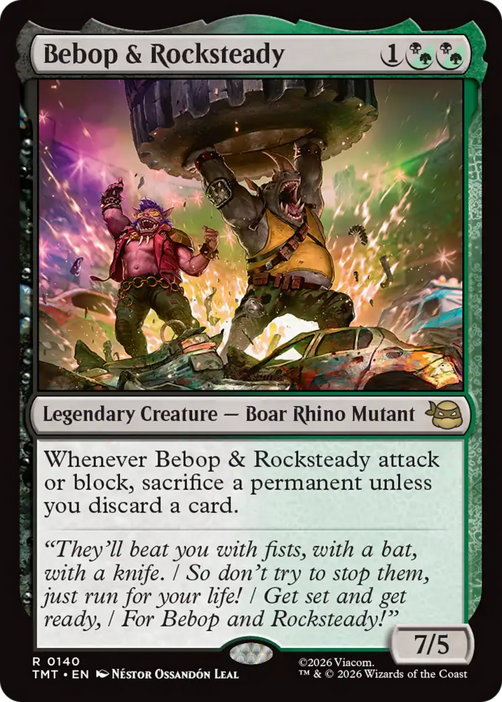 Bebop & Rocksteady [Teenage Mutant Ninja Turtles]