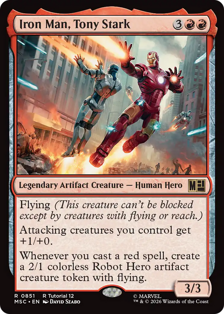 Iron Man, Tony Stark [Marvel Super Heroes Commander]