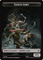 Human Soldier // Goblin Army (0004) Double-Sided Token [The Hobbit Tokens]