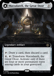 Matzalantli, the Great Door // The Core (Extended Art) [The Lost Caverns of Ixalan]