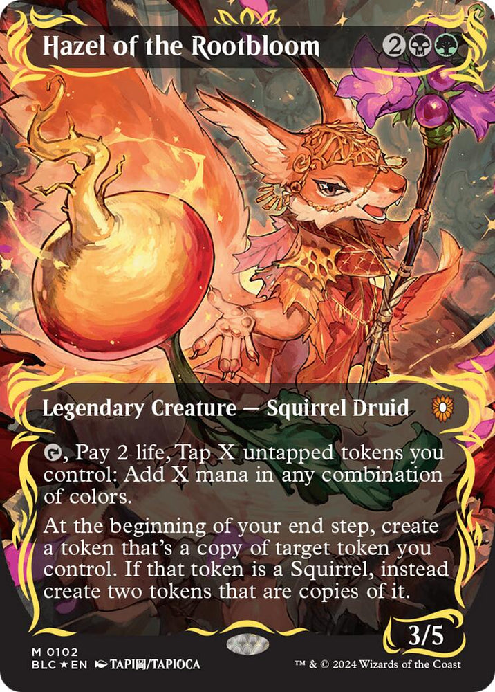 mtg bloomburrow raised foil cards ANIME FOILS - TOP 10 MOST EXPENSIVE instead create two tokens that are copies of it. Ms. Bumbleflower - Bloomburrow Commander