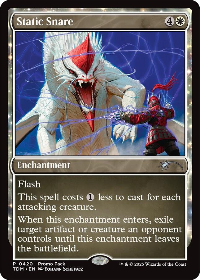 Static Snare (Promo Pack) [Tarkir: Dragonstorm Promos]