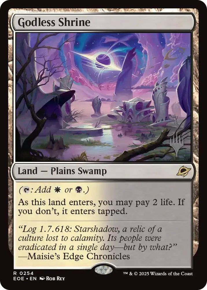 Godless Shrine (Promo Pack) [Edge of Eternities Promo Pack]