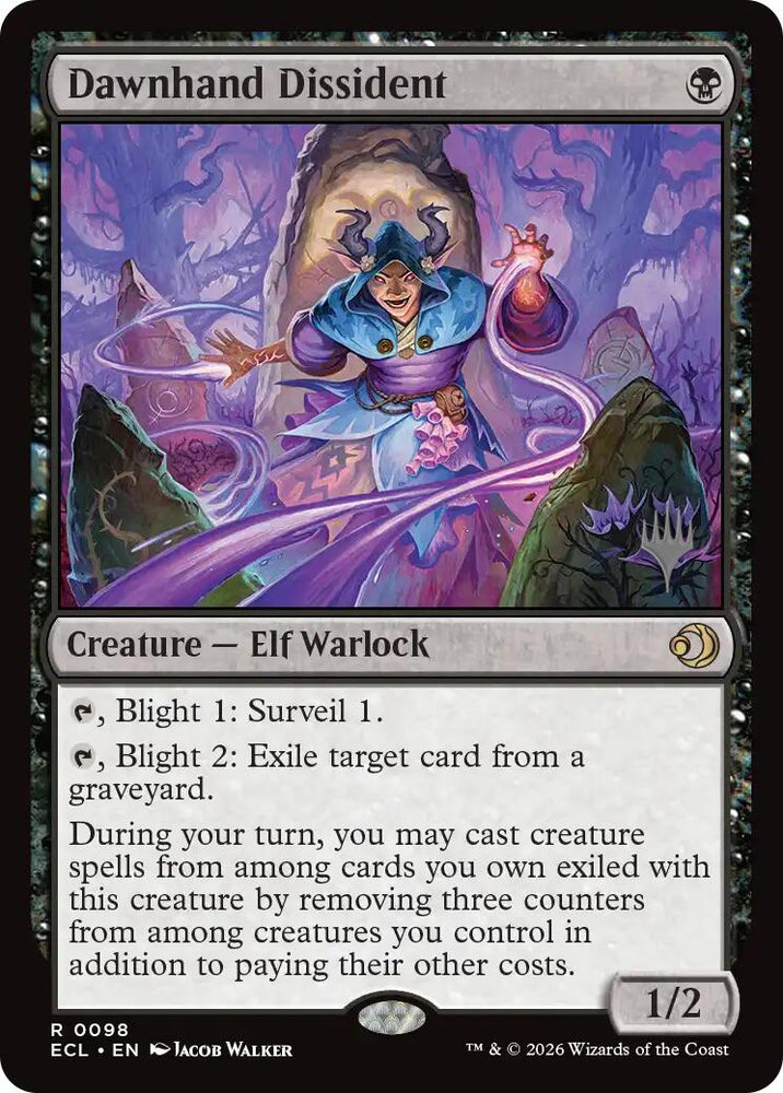 Dawnhand Dissident [Lorwyn Eclipsed Promos]
