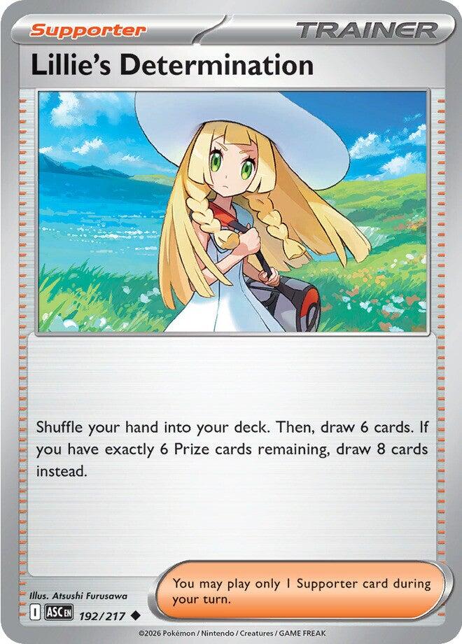 Lillie's Determination (192/217) [Mega Evolution: Ascended Heroes]