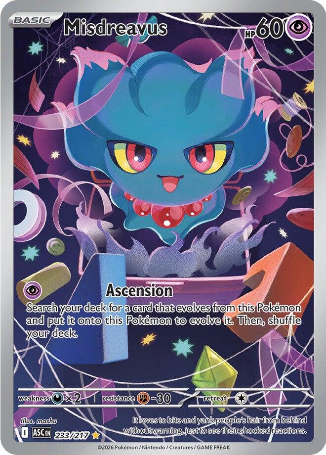 Misdreavus (233/217) [Mega Evolution: Ascended Heroes]