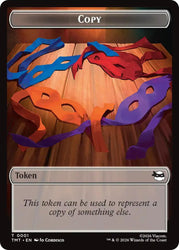 Treasure // Copy Double-Sided Token [Teenage Mutant Ninja Turtles Commander Tokens]