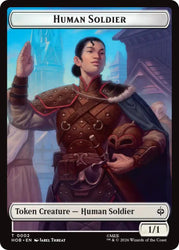 Human Soldier // Goblin Army (0004) Double-Sided Token [The Hobbit Tokens]