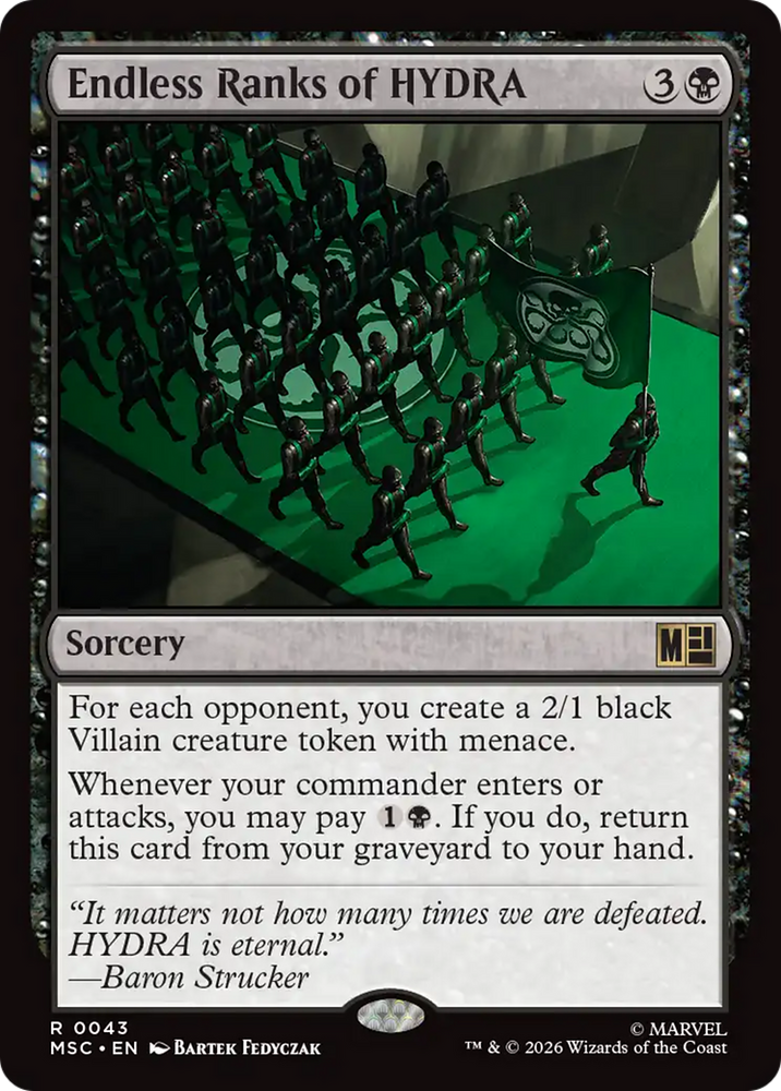 Endless Ranks of HYDRA [Marvel Super Heroes Commander]