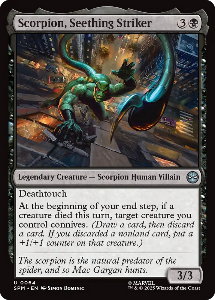 Scorpion, Seething Striker [Marvel's Spider-Man]