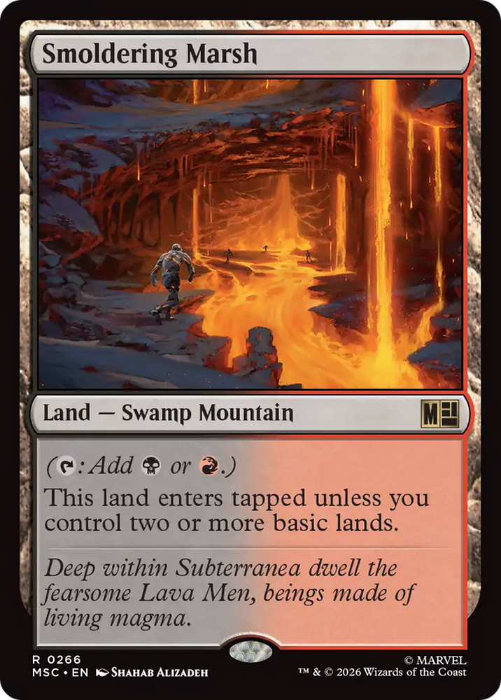 Smoldering Marsh [Marvel Super Heroes Commander]