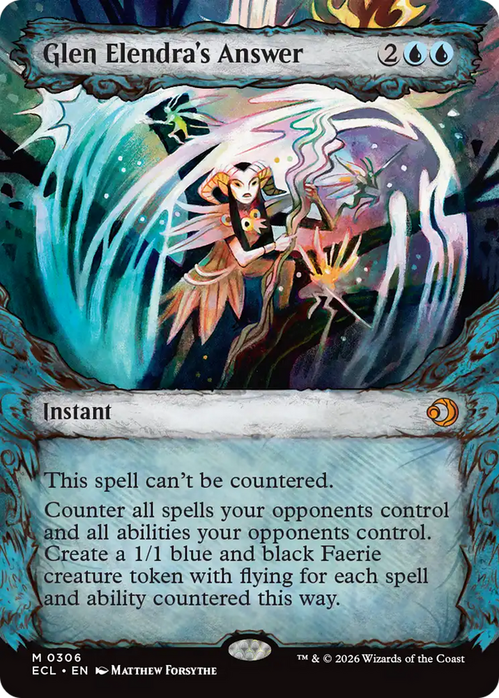 Glen Elendra's Answer (Showcase) [Lorwyn Eclipsed]