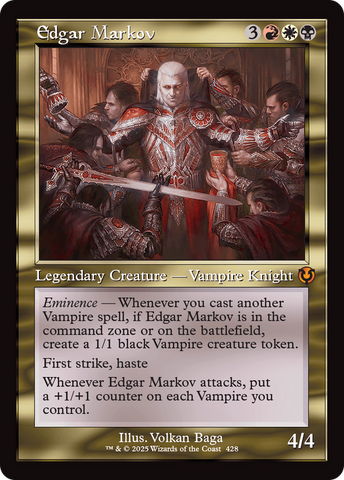 Edgar Markov (Retro Frame) [Innistrad Remastered]