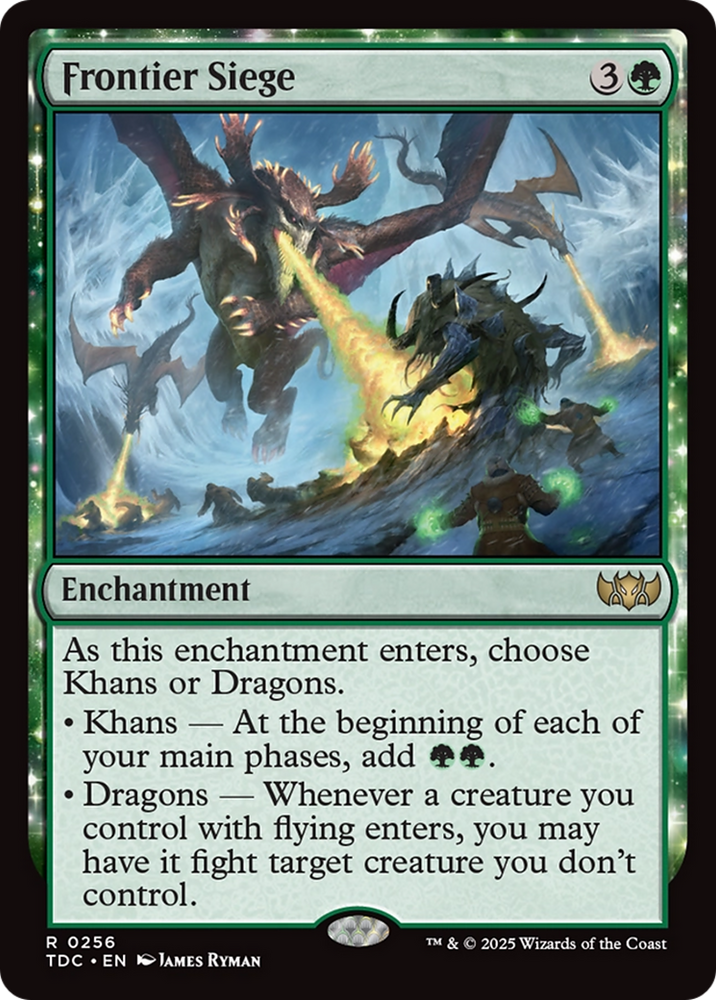 Frontier Siege [Tarkir: Dragonstorm Commander]