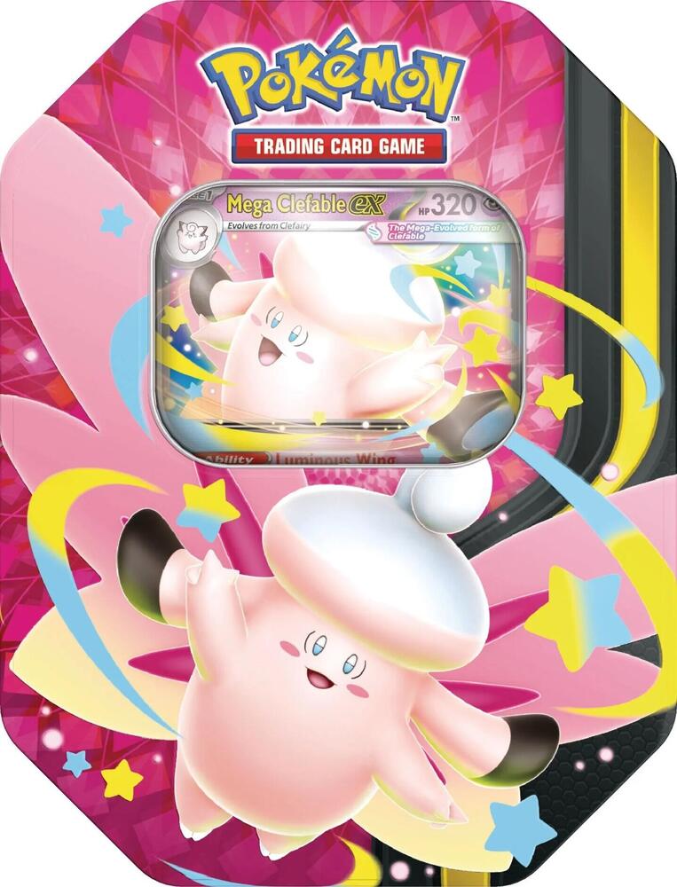 FLASH SALE - Mega Moonlit Tin [Mega Clefable ex]