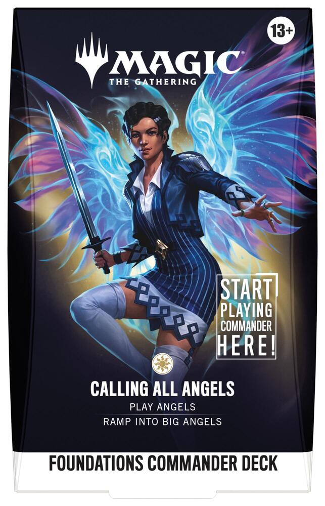 Foundations Commander Deck - Calling All Angels Pre-Order