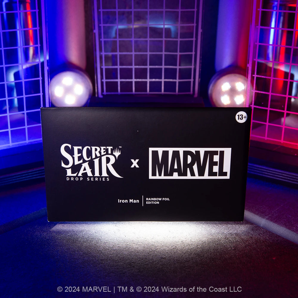 Secret Lair: Drop Series - Secret Lair x Marvel's Iron Man (Rainbow Foil Edition)