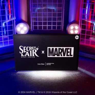 Secret Lair: Drop Series - Secret Lair x Marvel's Iron Man (Rainbow Foil Edition)