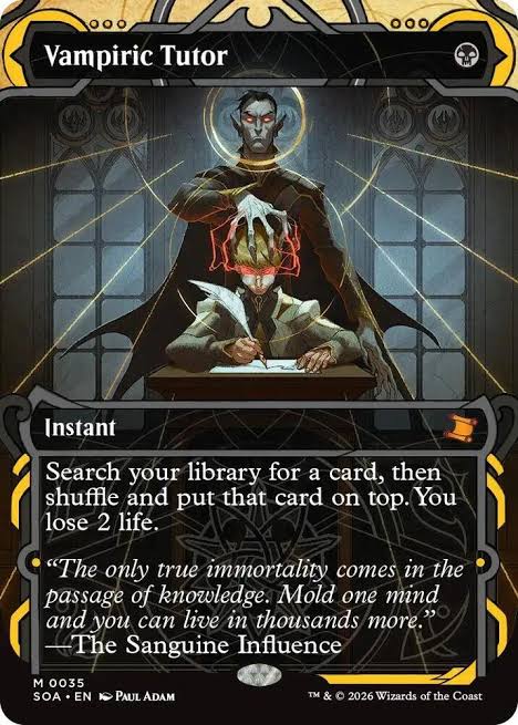 Vampiric Tutor [Secrets of Strixhaven: Mystical Archive]
