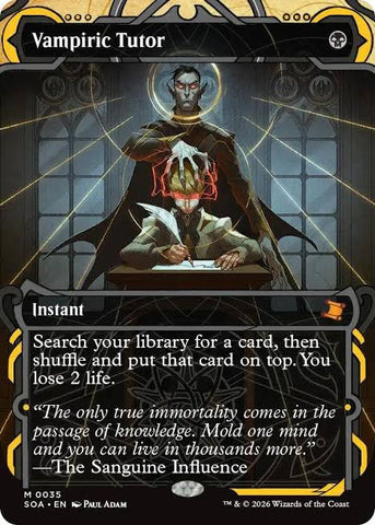 Vampiric Tutor [Secrets of Strixhaven: Mystical Archive]