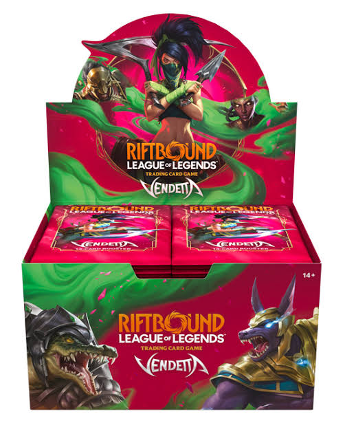 DOWNPAYMENT P1000 - Vendetta Booster Display - WAVE 1 PRE-ORDER - ETA July 31 - Full Price P6500