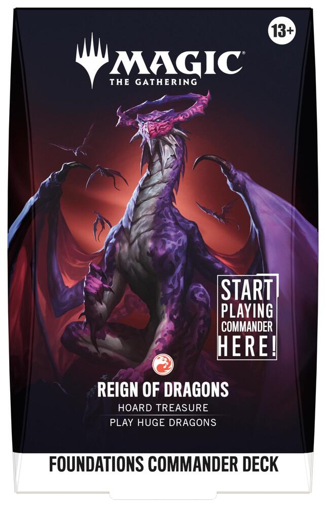 Foundations Commander Deck - Reign of Dragons Pre-Order