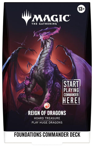 Foundations Commander Deck - Reign of Dragons Pre-Order