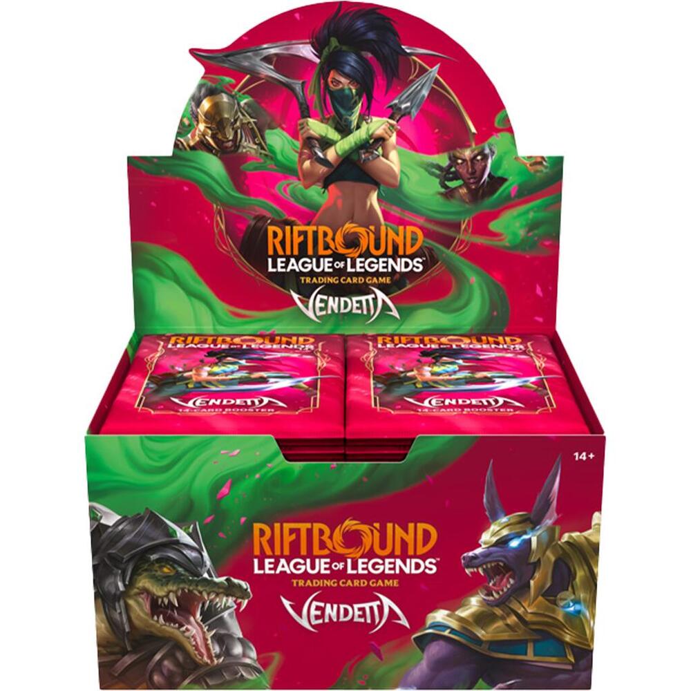 Downpayment P1,000 | Full Price P9,500 | Riftbound Vendetta Booster Display