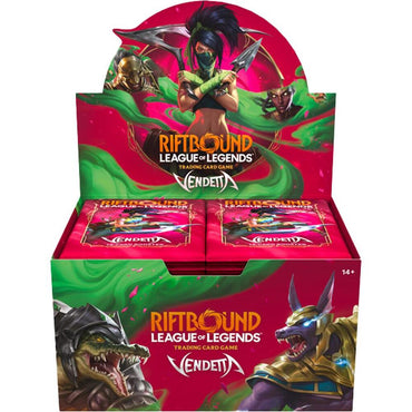 Downpayment P1,000 | Full Price P9,500 | Riftbound Vendetta Booster Display
