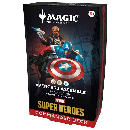 PRE-ORDER (ETA June 26) Marvel Super Heroes Commander Deck - Avengers Assemble - Commander: Marvel Super Heroes (MSC)