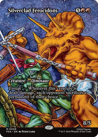 Silverclad Ferocidons (Borderless) [Teenage Mutant Ninja Turtles Eternal-Legal]