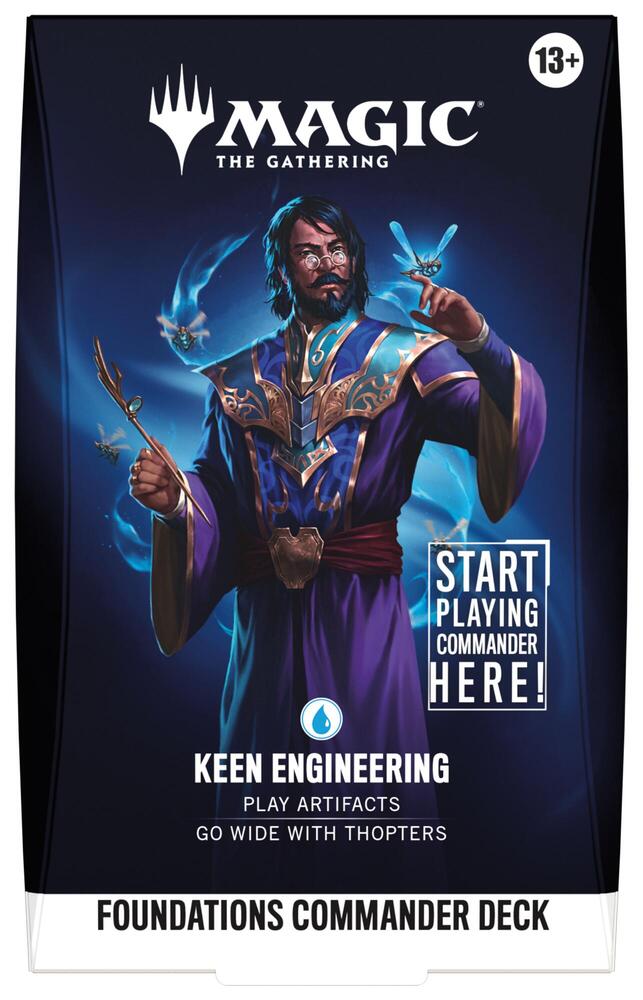 Foundations Commander Deck - Keen Engineering Pre-Order