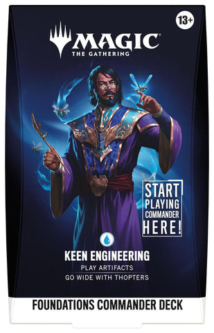 Foundations Commander Deck - Keen Engineering Pre-Order