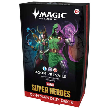 PRE-ORDER (ETA June 26) Marvel Super Heroes Commander Deck - Doom Prevails - Commander: Marvel Super Heroes (MSC)