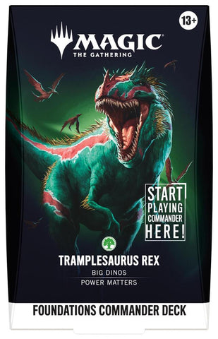 Foundations Commander Deck - Tramplesaurus Rex Pre-Order