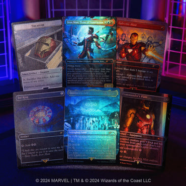 Secret Lair: Drop Series - Secret Lair x Marvel's Iron Man (Rainbow Foil Edition)