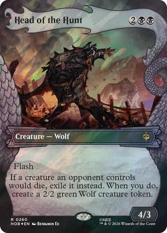 Head of the Hunt (Showcase) (Surge Foil) [The Hobbit]
