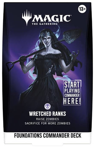 Foundations Commander Deck - Wretched Ranks Pre-Order