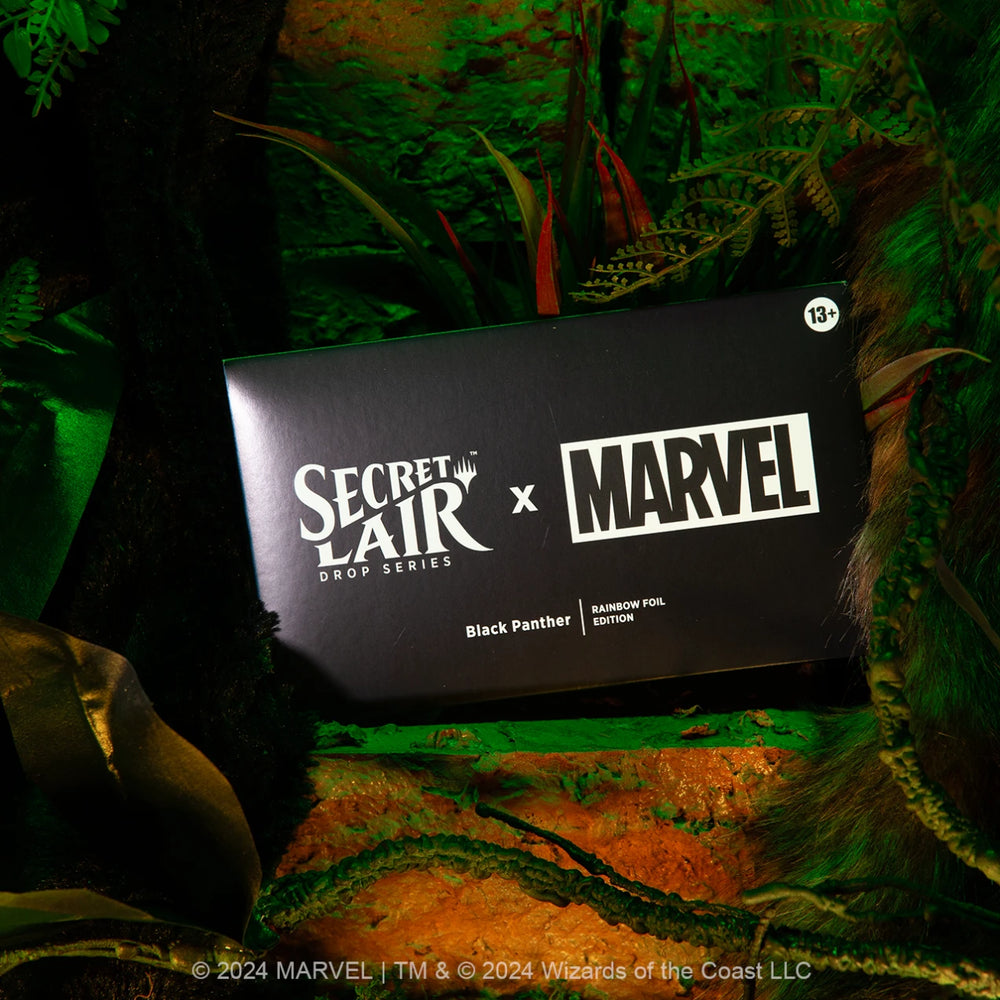 Secret Lair: Drop Series - Secret Lair x Marvel's Black Panther (Rainbow Foil Edition)