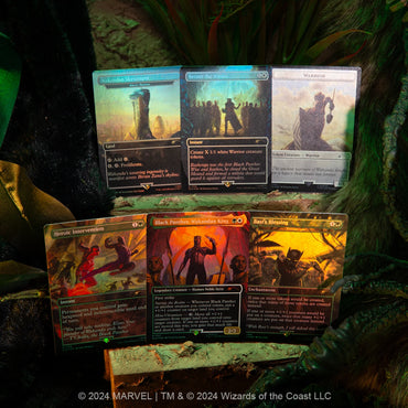 Secret Lair: Drop Series - Secret Lair x Marvel's Black Panther (Rainbow Foil Edition)