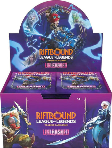 Downpayment P1,000 | Full Price P9,500 | Riftbound Unleashed Booster Display