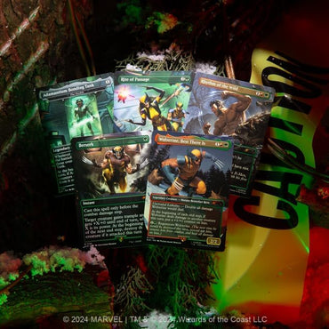 Secret Lair: Drop Series - Secret Lair x Marvel's Wolverine (Rainbow Foil Edition)