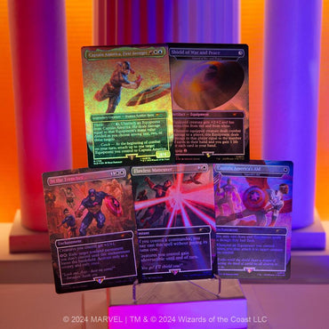 Secret Lair Drop: Secret Lair x Marvel's Captain America (Rainbow Foil Edition)
