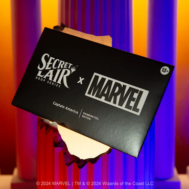 Secret Lair: Drop Series - Secret Lair x Marvel's Captain America (Rainbow Foil Edition)