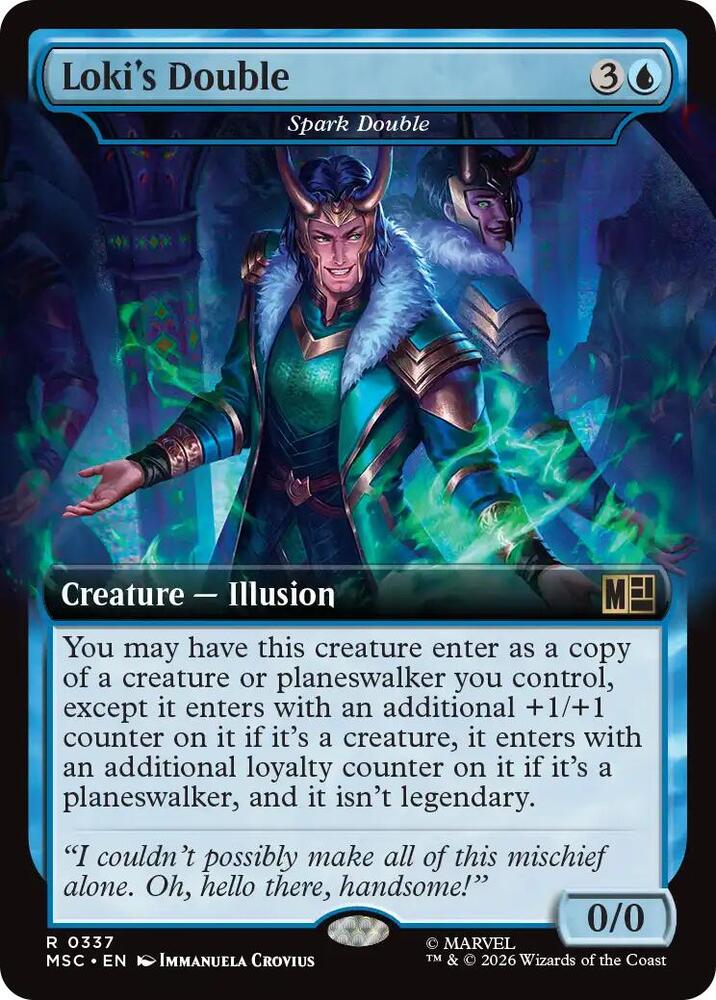 Loki's Double - Spark Double (Extended Art) [Marvel Super Heroes Commander]
