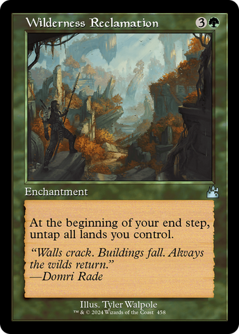 Wilderness Reclamation (Retro) [Ravnica Remastered]